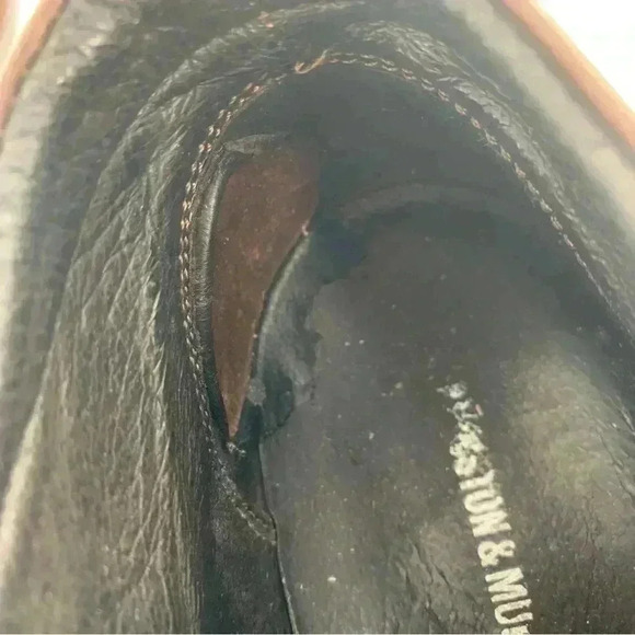 Johnson and Murphy mens chukka boot size 10 brown leather wingtip - Picture 12 of 14